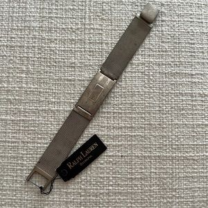 Ralph Lauren deco bracelet with original tags needs polishing